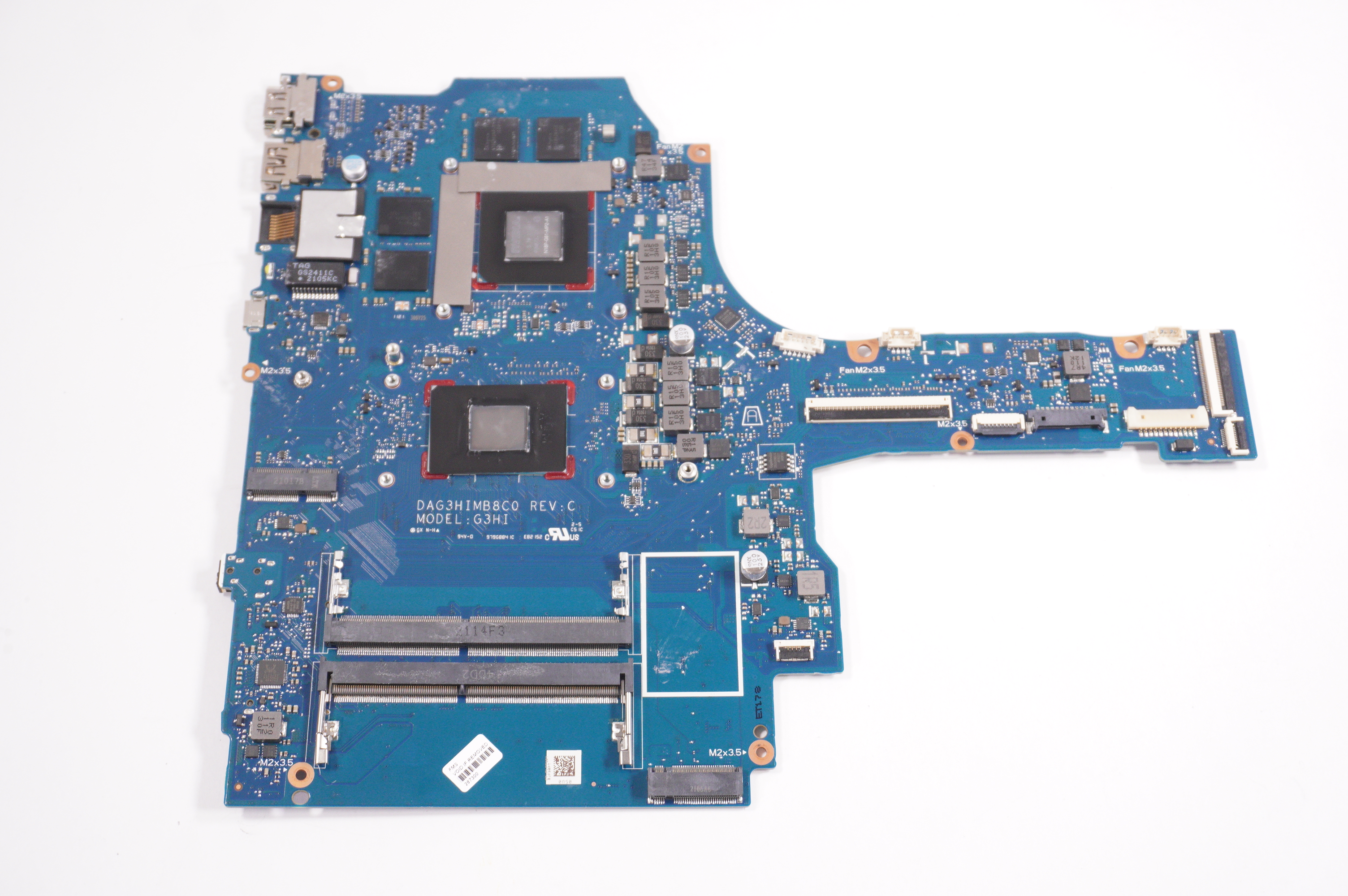 M43252-601 Hp AMD Ryzen 5 5600 Nvidia GeForce GTX 1650 Motherboard