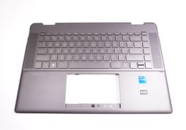 M83484-001 Hp US Palmrest Keyboard Ash Dark Gray 16-F0023DX