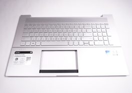 N13556-001 Hp US Palmrest Keyboard Natural Silver 17-CR0013DX