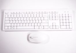 N35456-001 Hp US Keyboard/ Wireless Mouse (White) 27-CR0034
