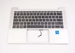 N45437-001 Hp TOP COVER W/KB CP BL SR US 7Z1M7UT#ABA ELITEBOOK 630 G10