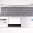 N45576-001 Hp US Palmrest Keyboard Natural Silver 7J267UA#ABA
