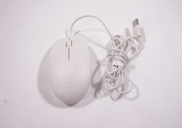 N70687-001 HP SPS-MOUSE 125 C White Wired PP 22-DG0024