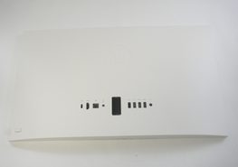 N85166-002 Hp REAR COVER CWH WITH DUAL ANTENNA ALISH 22-DG0024