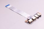 NBX0000OO00 Toshiba Dual USB Audio Board with Cable A665-S6086 SATELLITE