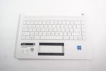 P25914-001 Hp US Palmrest Keyboard Snowflake White 14-DQ3000DX