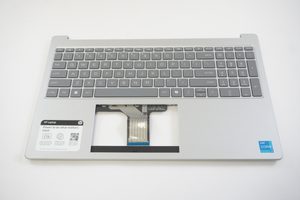 P26455-001 Hp US Palmrest Keyboard Silver 15-FD0127DX
