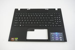 S1N-3EUS2M4-SA0 MSI US Palmrest Keyboard Core Black STEALTHA16A3X002
