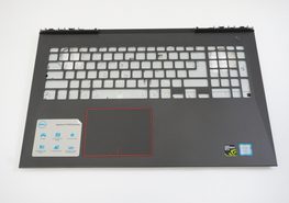 T08KT Dell Palmrest Top Cover Touchpad I7577-7272BLK-PUS I7577-7289BLK-PUS