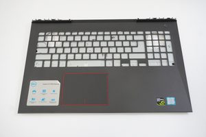 T08KT Dell Palmrest Top Cover Touchpad I7577-7272BLK-PUS I7577-7289BLK-PUS