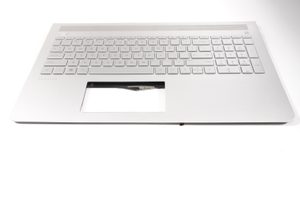 TFQ37G76TP103AKD411 Hp US Palmrest Keyboard BL SILVER 15-CC508TU
