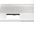TFQ37G76TP103AKD411 Hp US Palmrest Keyboard BL SILVER 15-CC508TU
