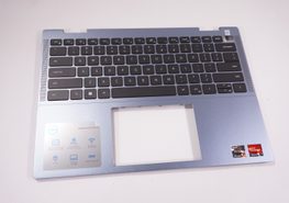 WJ1MN Dell US Palmrest Keyboard Lavender Blue I7435-A111BLU-PUS