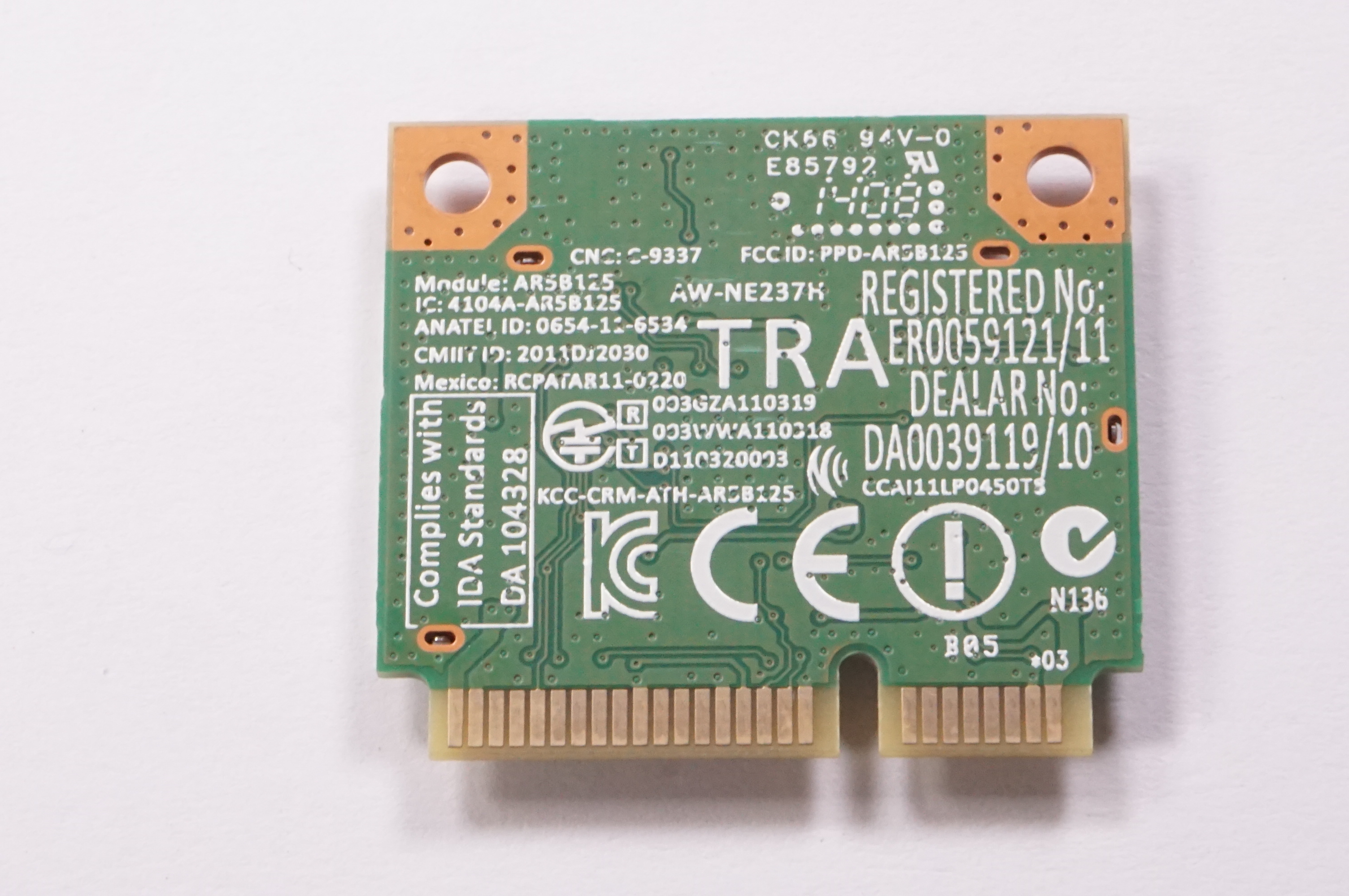 0C001-00120400 Asus Wireless Card N550JA q301la-bsi5t17 s301la s301la s451lb