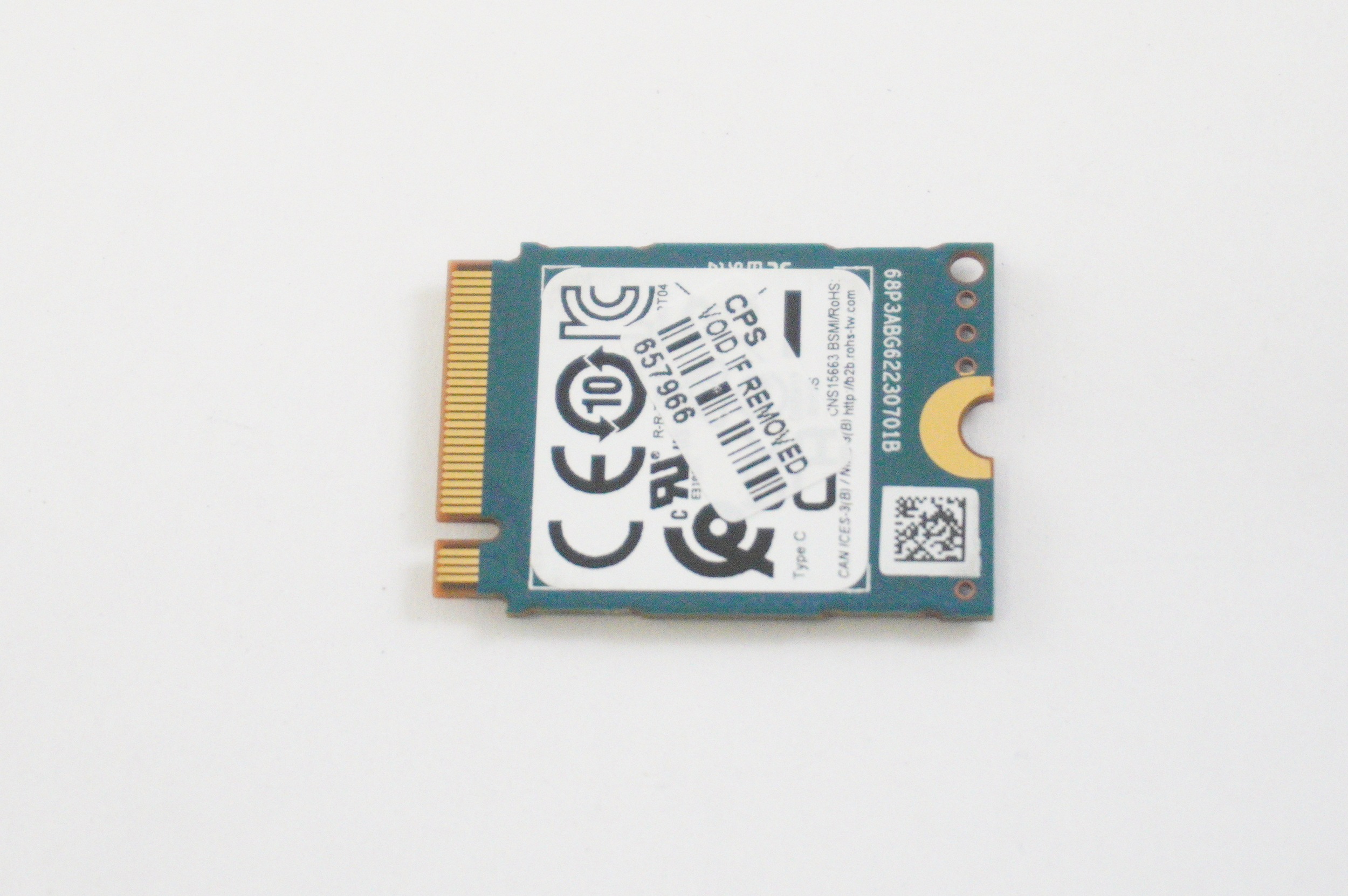 0CKGXJ Kioxia EG6 512GB NVMe PCIe Gen4x4 M.2 2230 SSD Drive