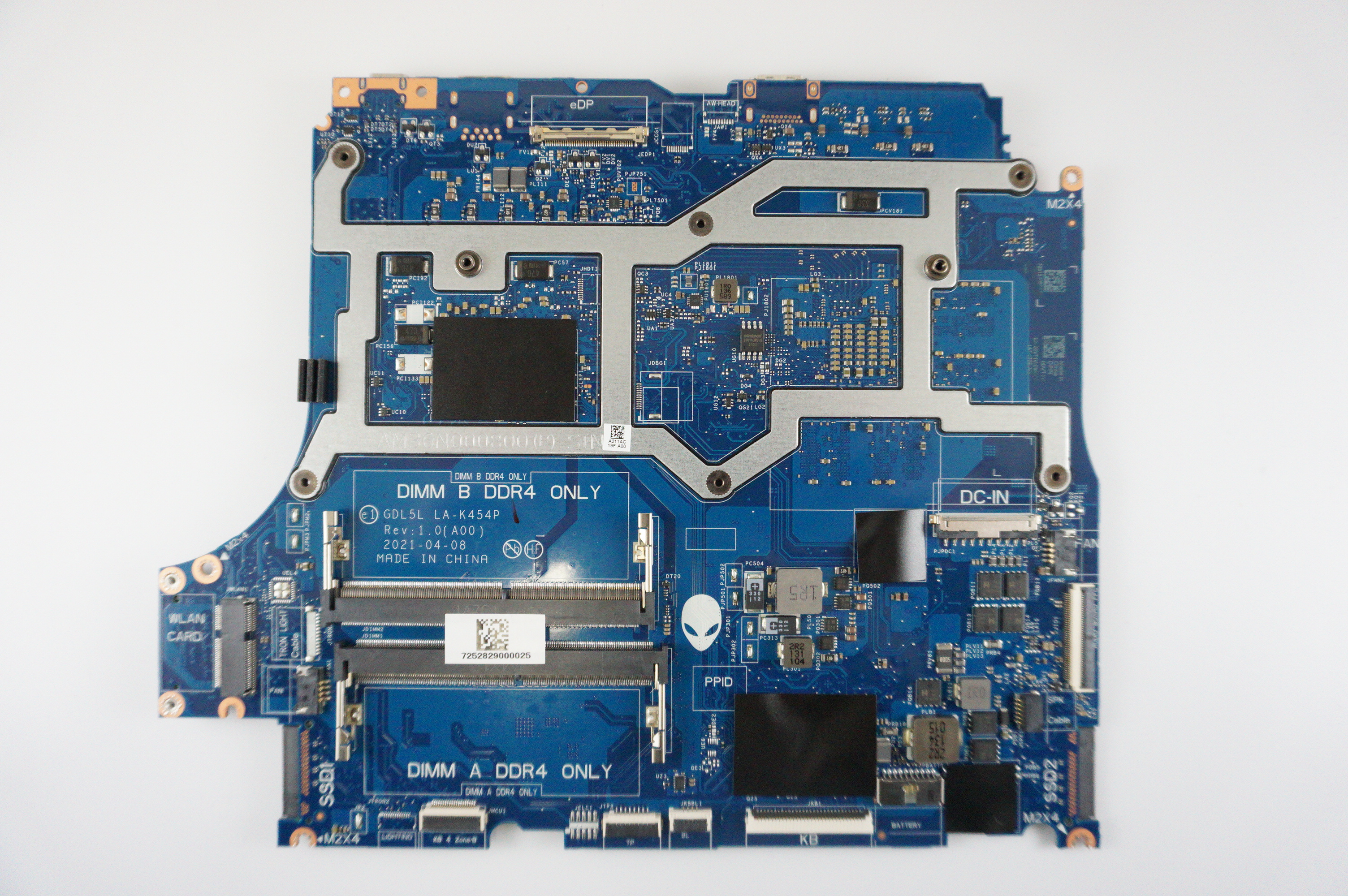 0VT1V Dell AMD Ryzen 7 5800H RTX 3050 Motherboard G15RE-A954GRY-PUS