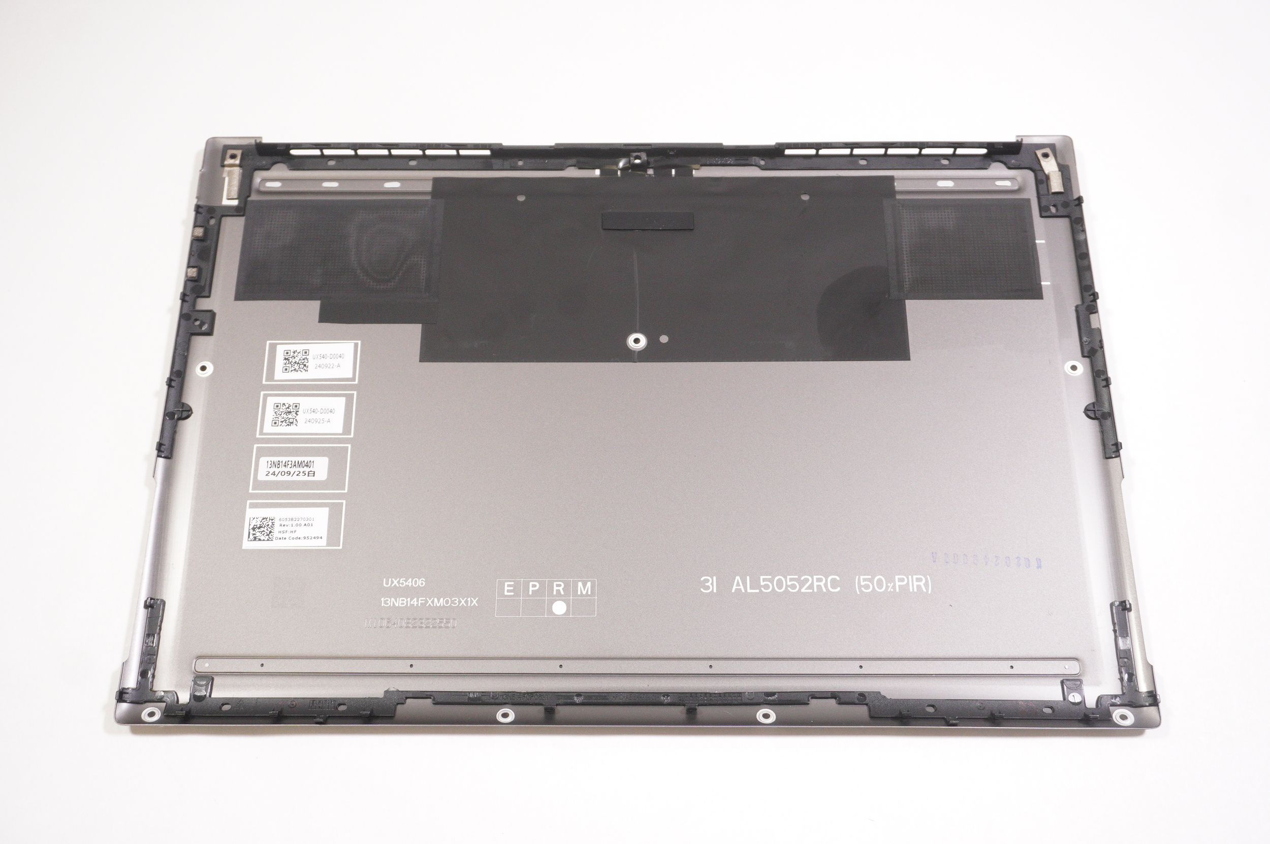 13NB14F3AM0411 Asus Bottom Base Cover Zumaia Gray UX5406SA-S14.U732G1T