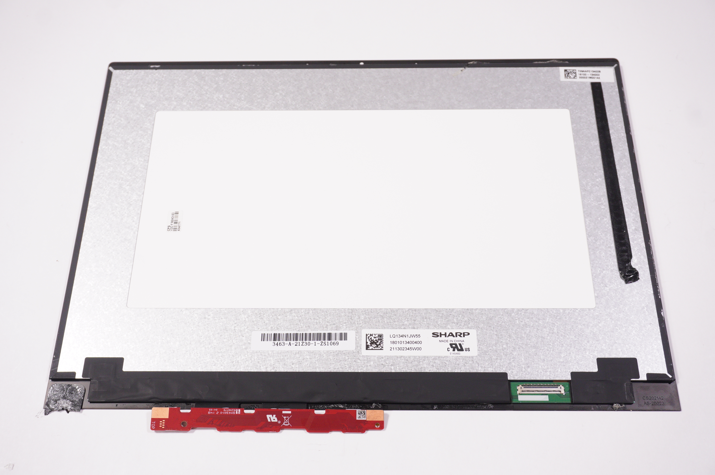 18100-13400200 Asus 13.4 inches WUXGA 120Hz LED Touch Screen  GV301RE-X13.R93050T