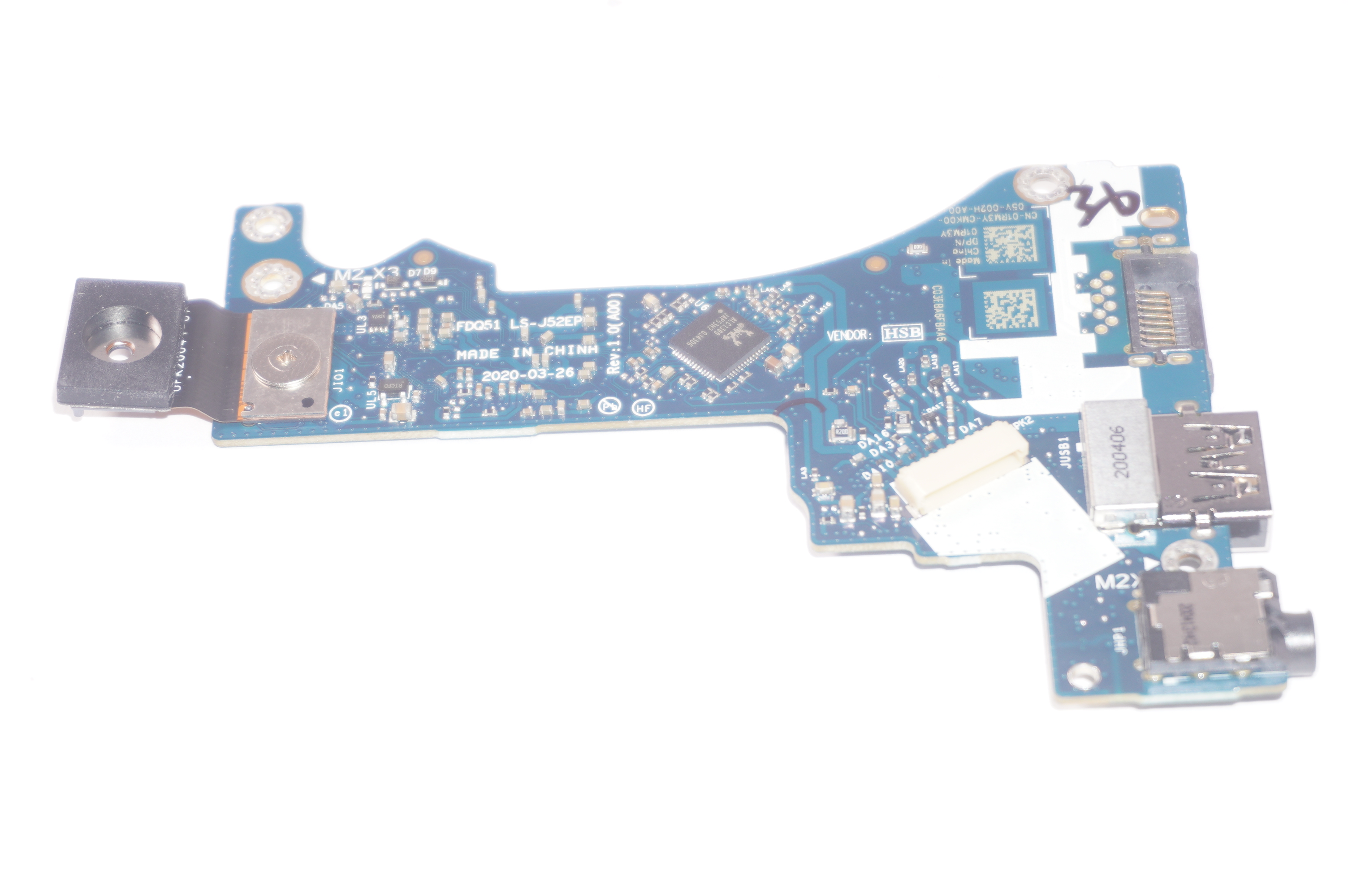1RM3Y Dell Input Output Board AWM15-7593BLK-PUS