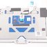 3KH29 Dell Touchpad Module Board Ice Blue LDB04250-7137BLU-PUS