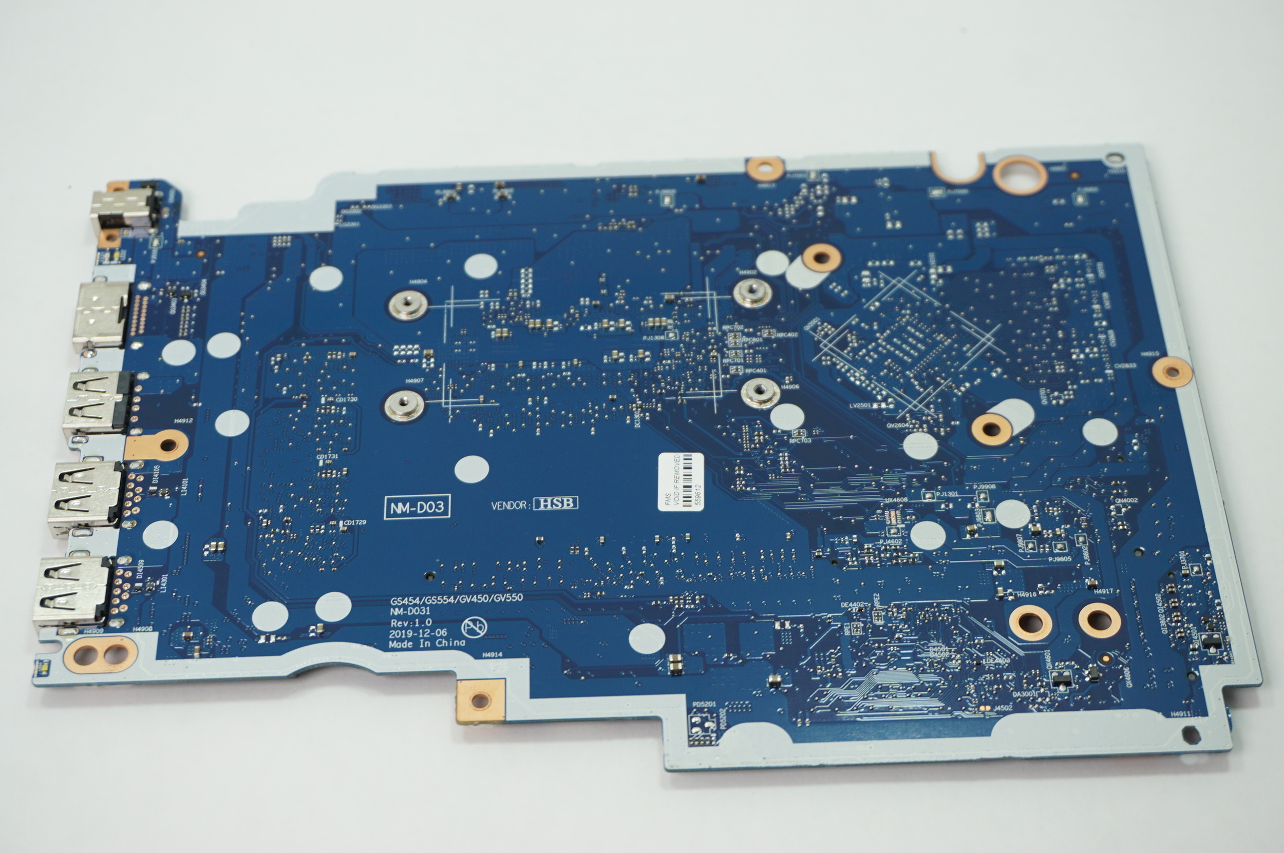 5B21B37210 Lenovo Intel Core i3-1005G1 4GB Motherboard 81WD Ideapad 3-14IIL05
