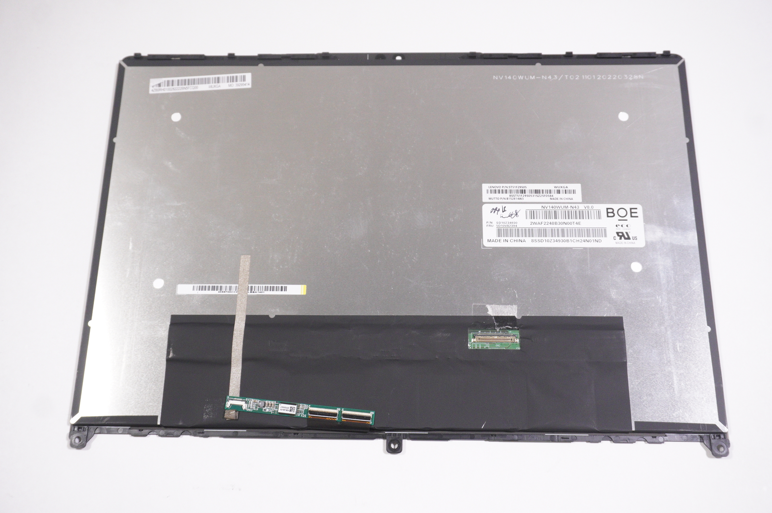 5D10S39786 Lenovo Touch Screen Assembly 14 WUXGA Touch Screen 82R7X012US IDEAPAD FLEX 5 14IAU7