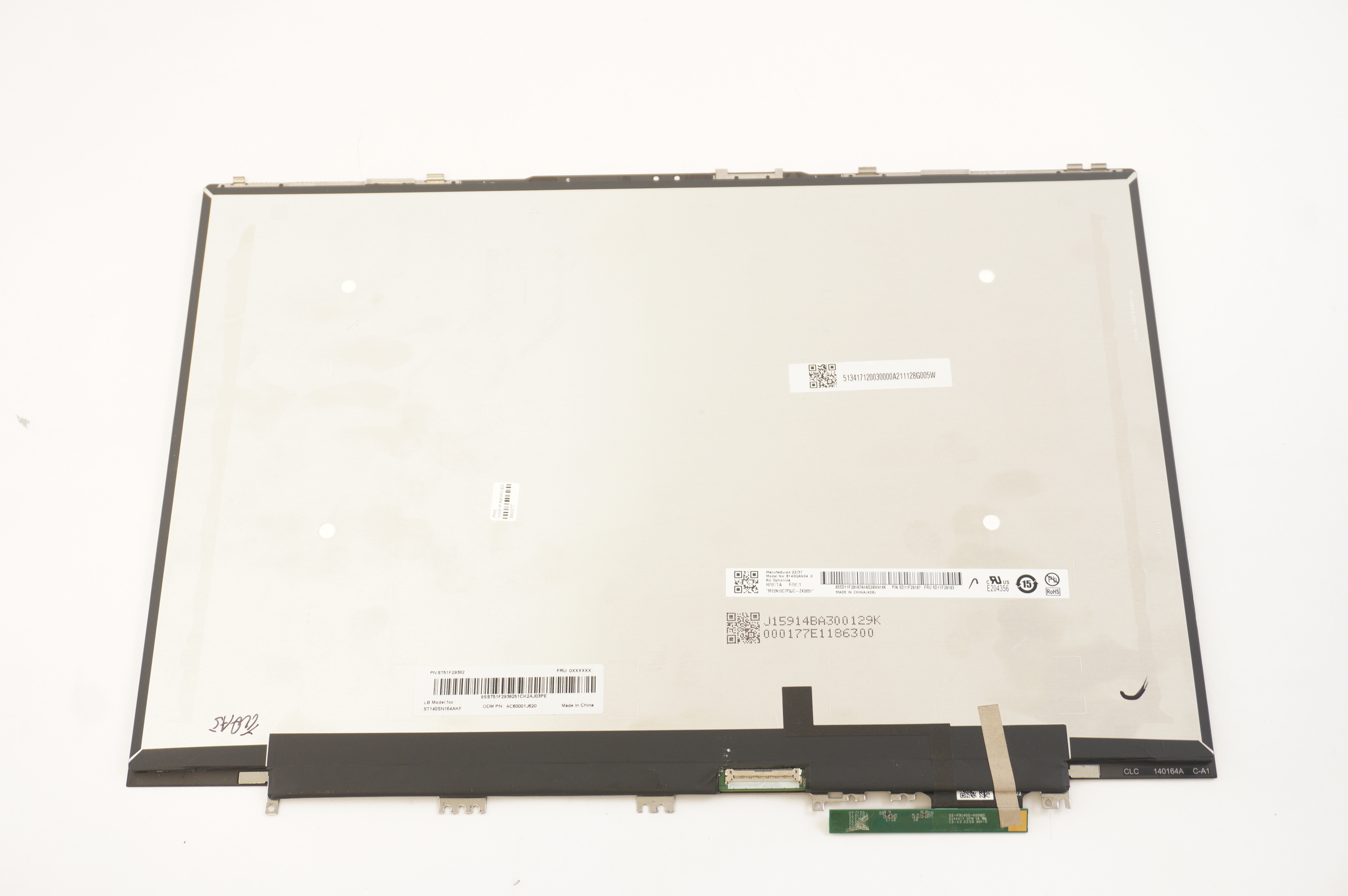 5D10S39798 Lenovo 14 inches LED 2880 x 1800 90Hz Touchscreen Display Screen 82SX0002US SLIM 7 14IAP7