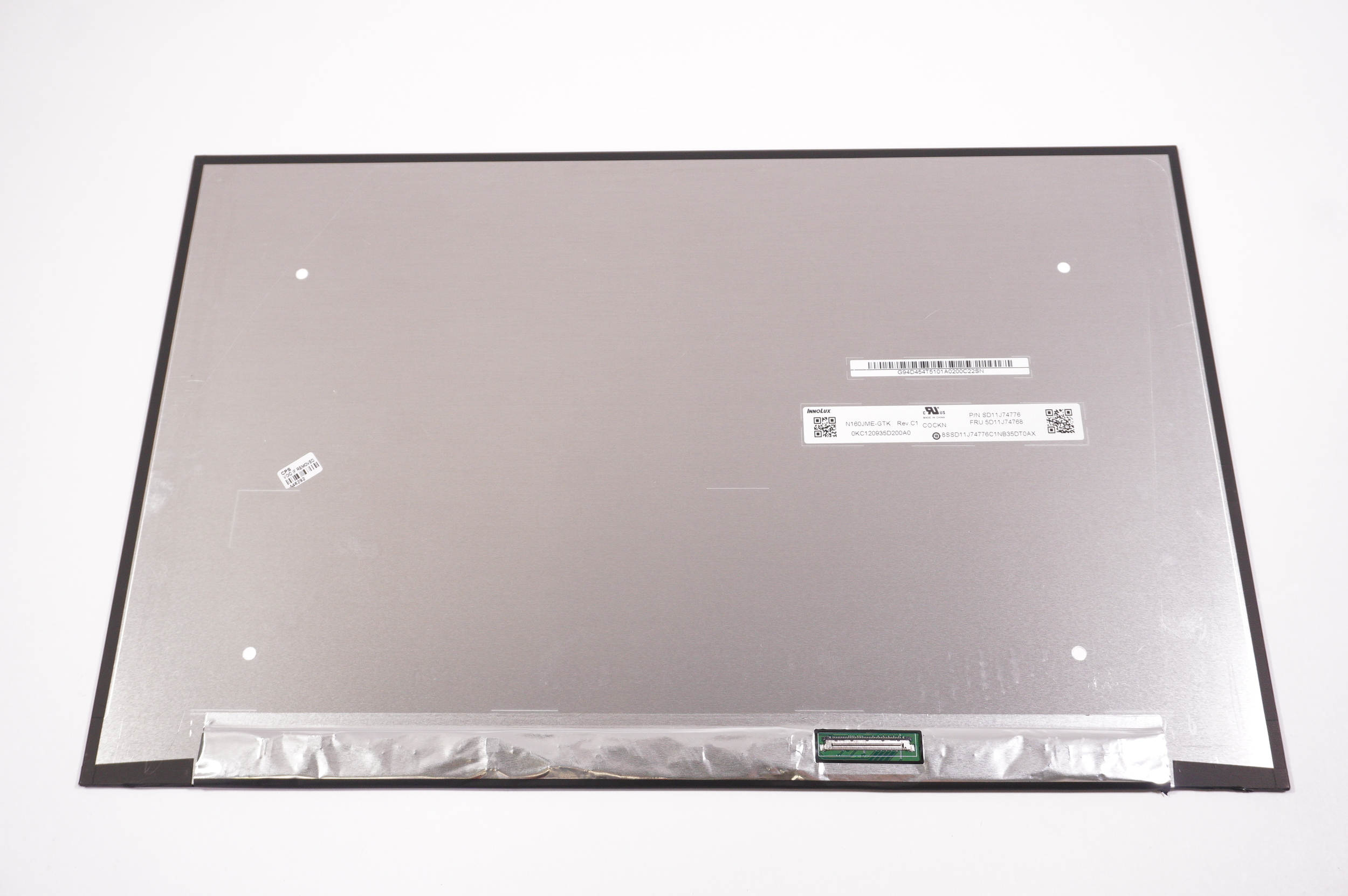 5D11J74773 Lenovo FRU BOE NE160WUM-NX3 V8.0 16.0 82Y9000QUS