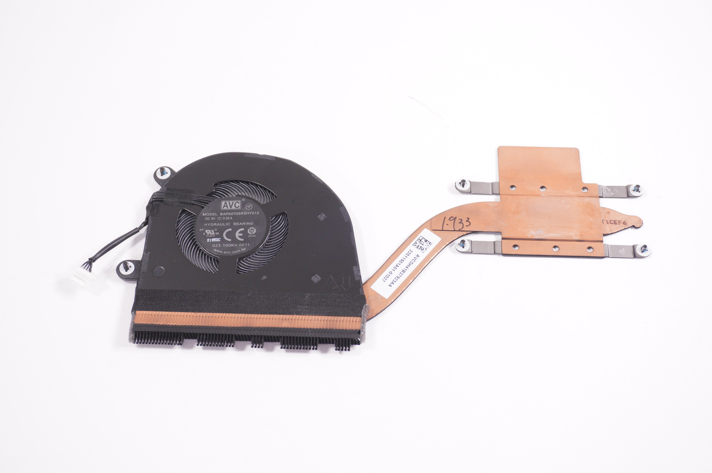 5H41B77217 Lenovo Fan Heatsink Thermal Module 21ADS03L00