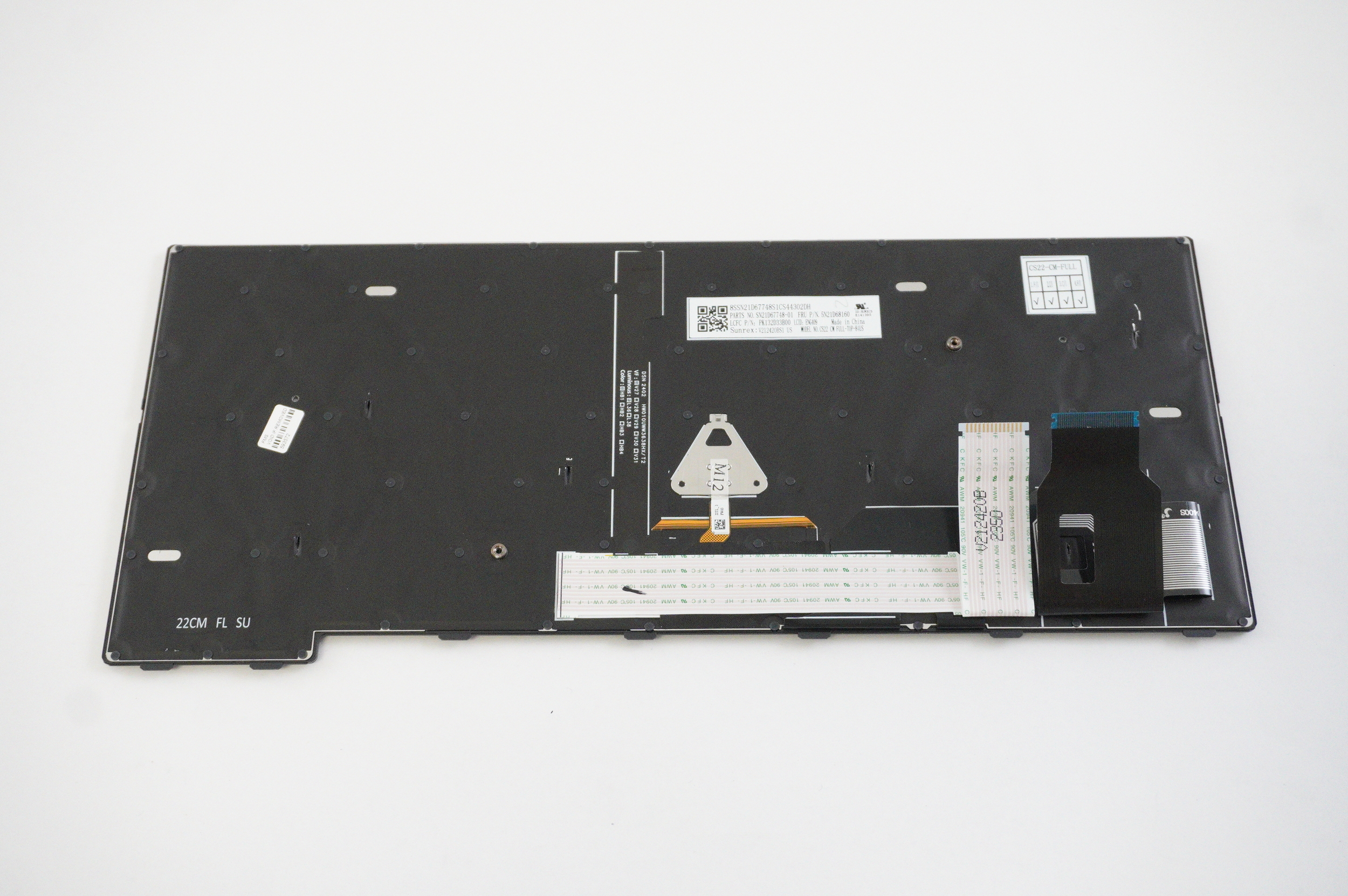 5N21D67970 Lenovo US Keyboard Black 21HESC3T00 Type 21HE