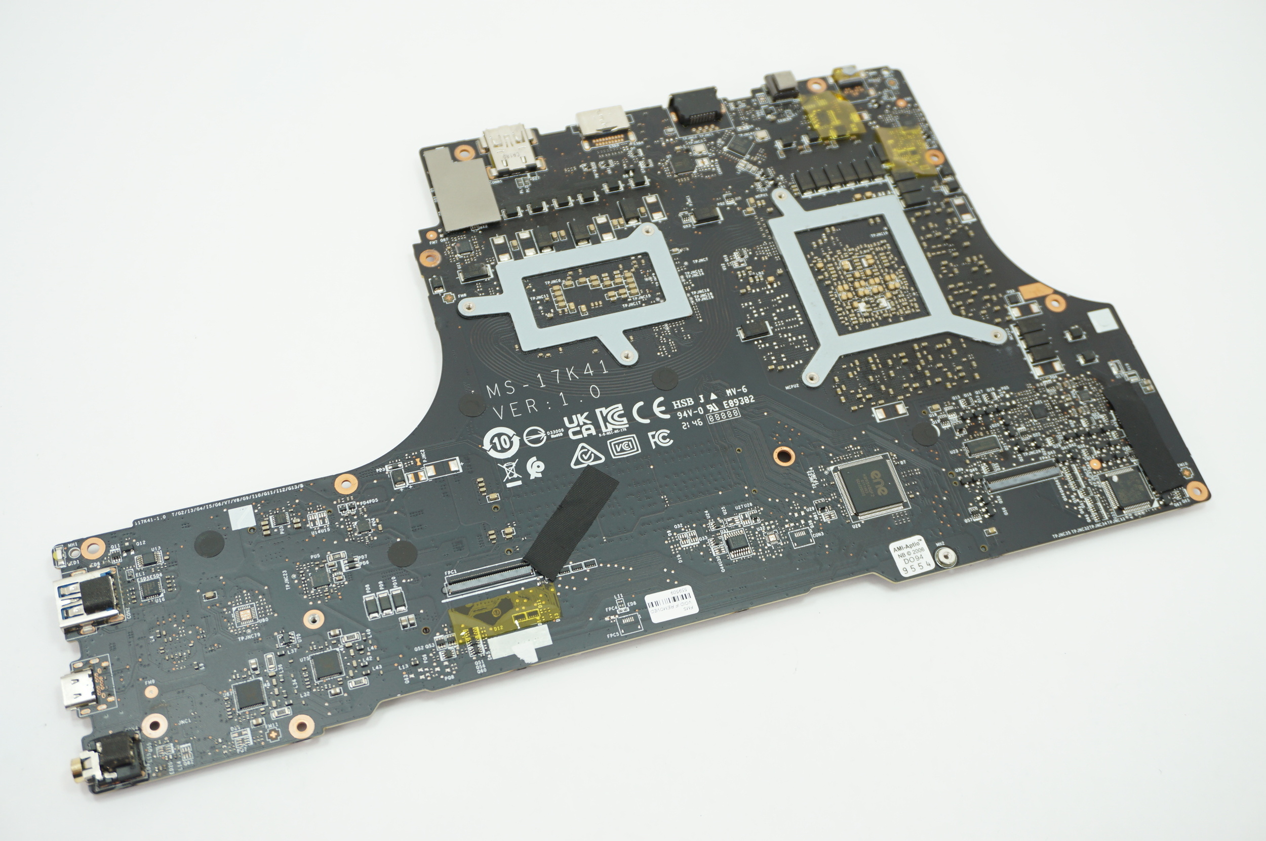 607-17E91-17S MSI intel i9-12900H GeForce RTX 3060 6GB Motherboard MSI GE75 Raider 10SFS-225