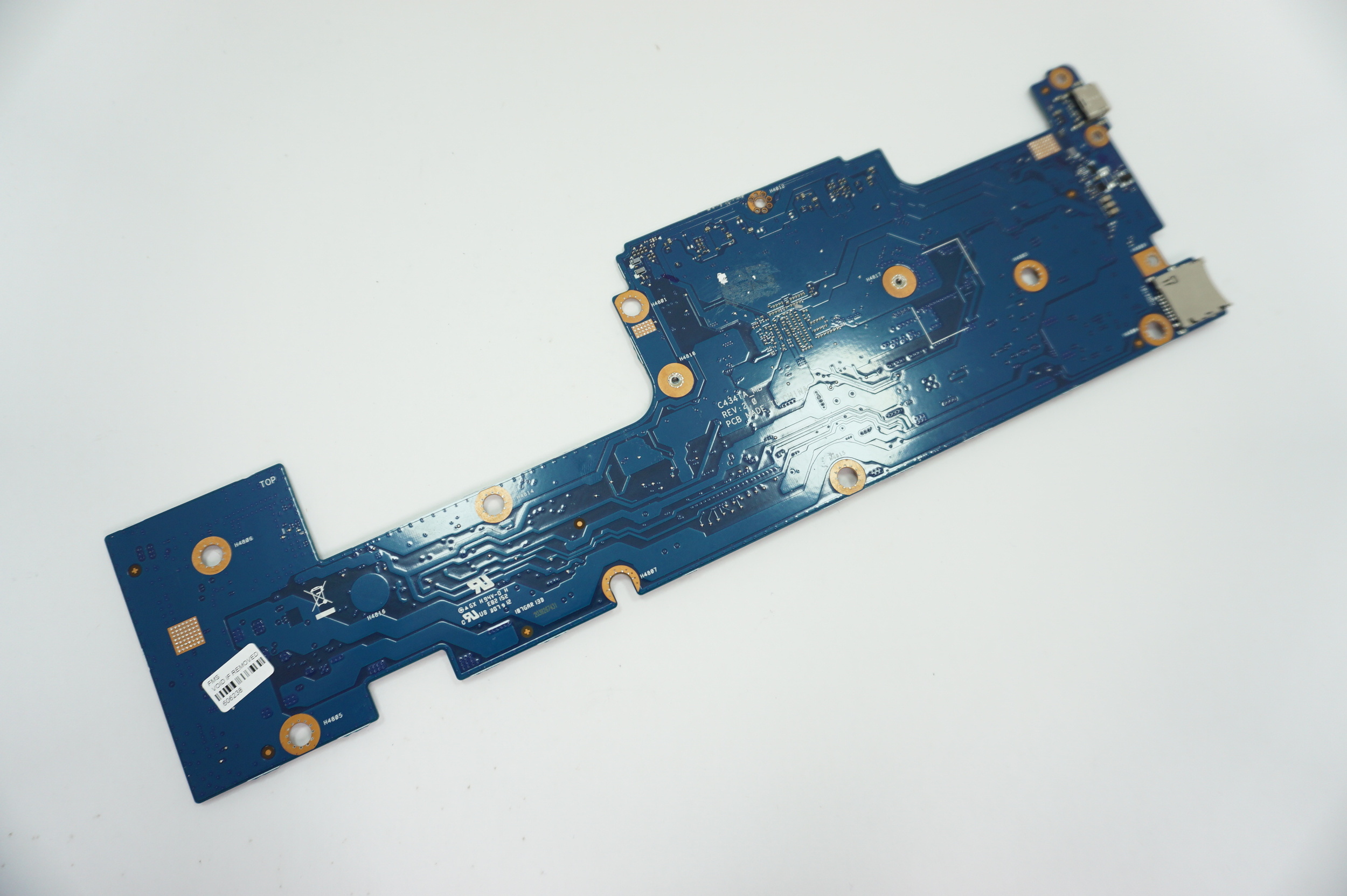 60NX0230-MB5100 Asus Intel Core M3-8100 4GB 64GB EMMC Motherboard C434TA CHROMEBOOK FLIP C434TA SERIES