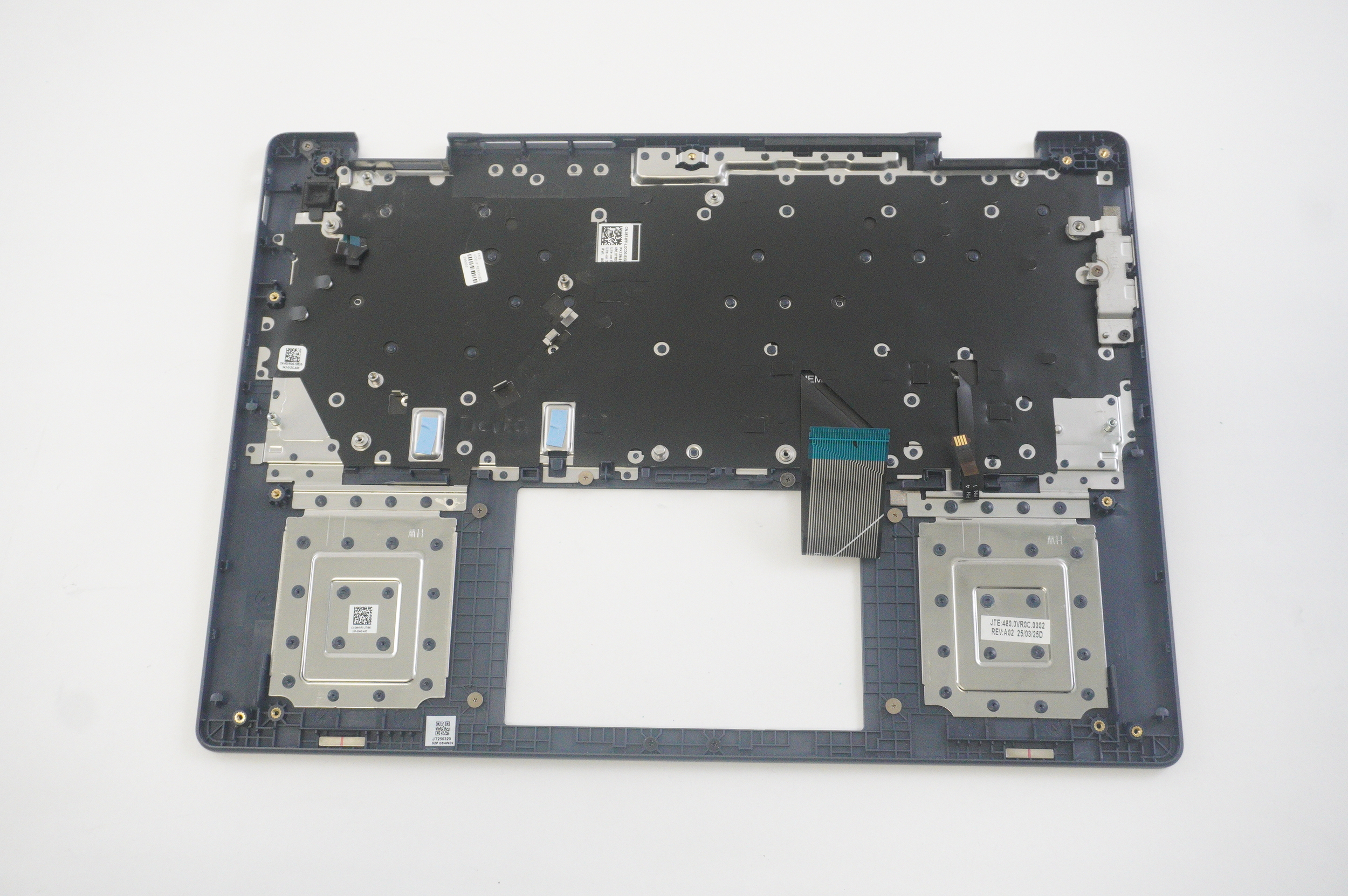60VR0G Dell US Palmrest Keyboard Midnight Blue LDB04255-A369BLU-PUS