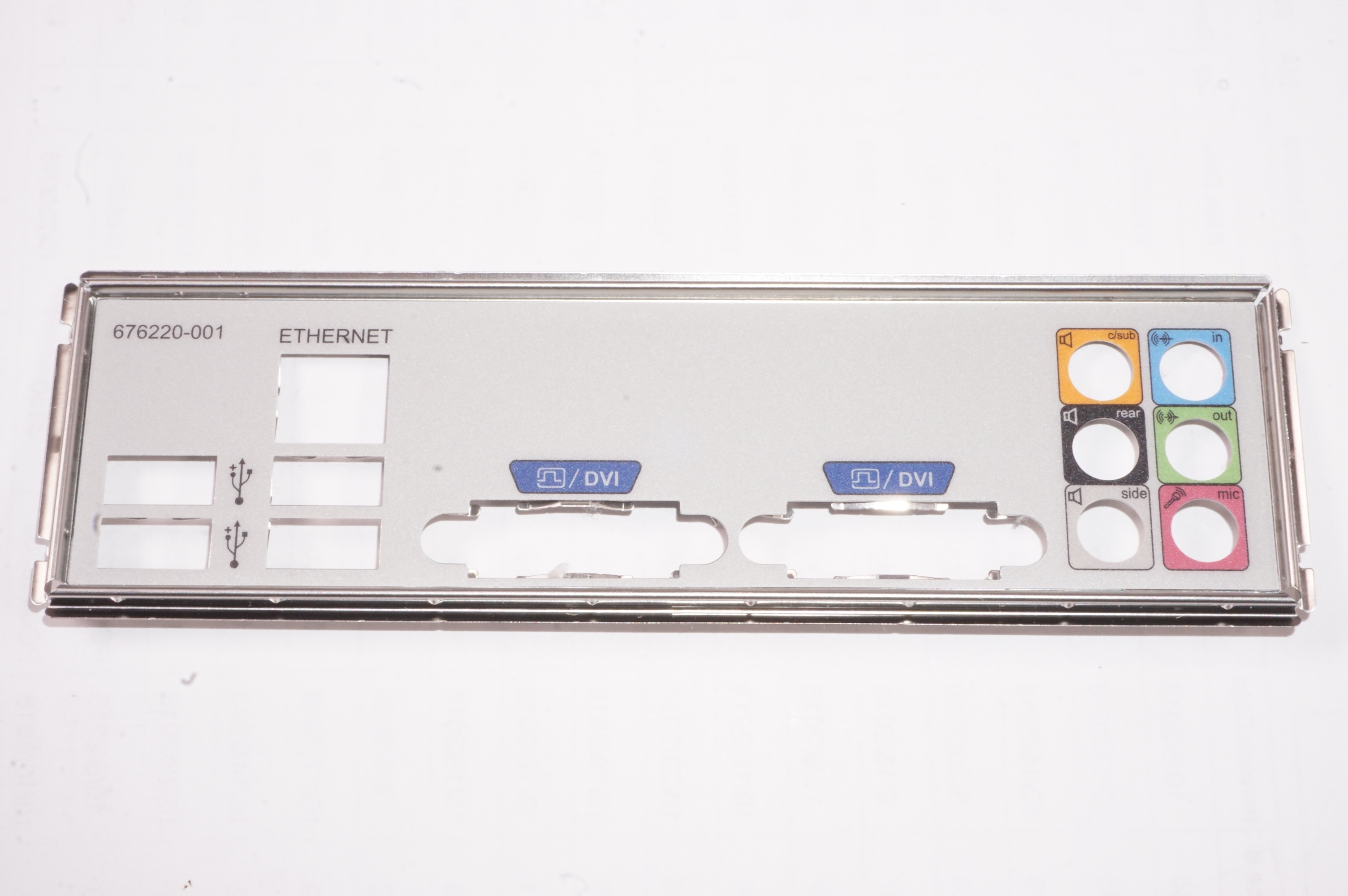 676220-001 Hp Rear I/ O Shielding Cover P7-1380T P6-2420T Desktop
