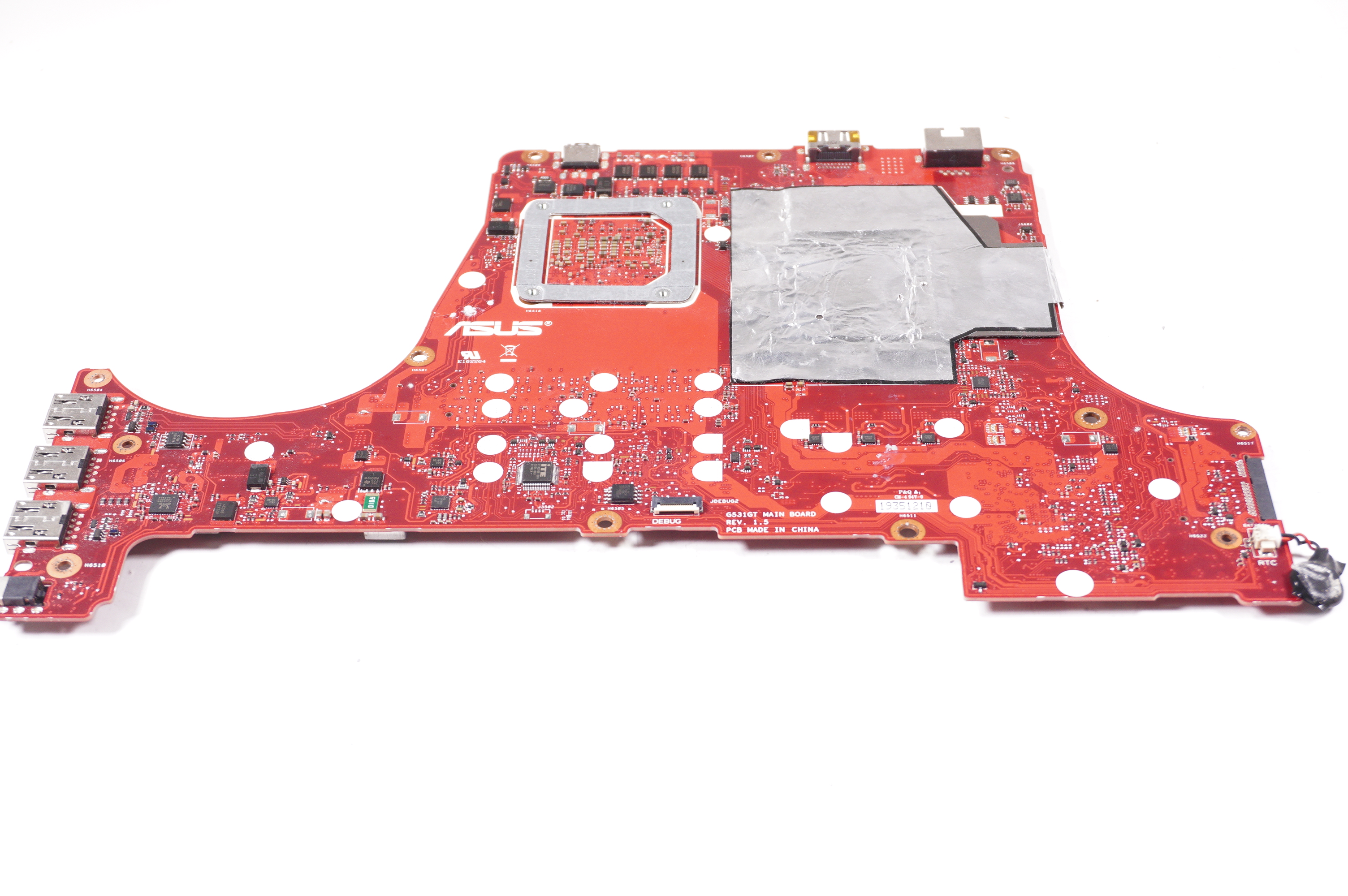 69N18TM1GB00 Asus Intel I5-9300H/V4G GTX 1650 Motherboard G531GT