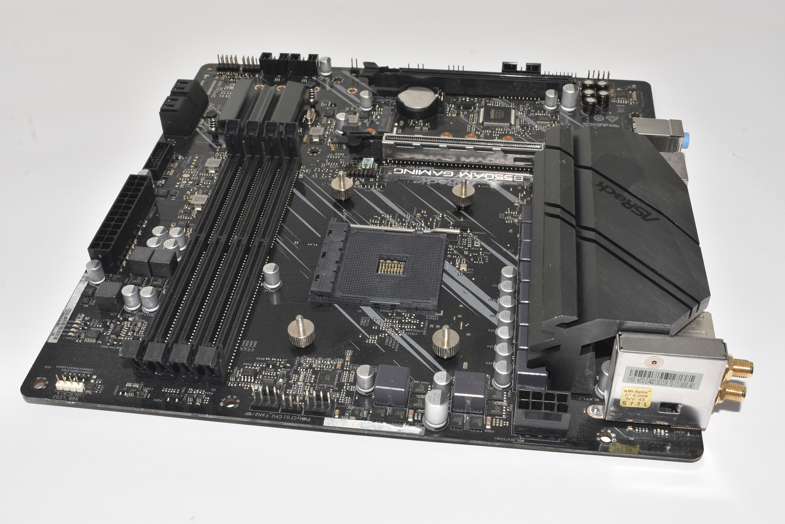 80-MXBBL0-A1A01 AsRock AMD AM4 Gaming Desktop Motherboard No I/O Plate