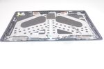 86K1N Dell LCD Back Cover Black With Hinges ALIENWARE 15 R4