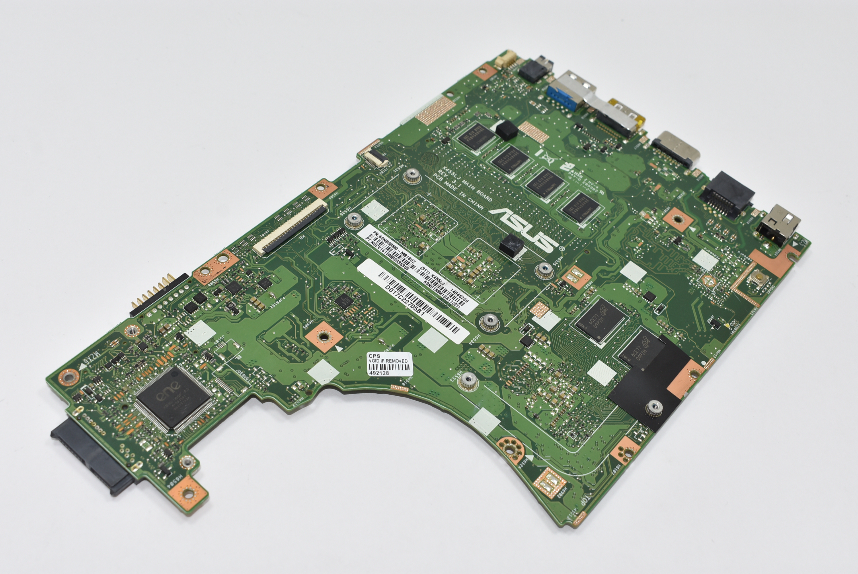 90NB08M0-R0J000 Asus Intel Core i7-5500U 4GB Motherboard X455LJ