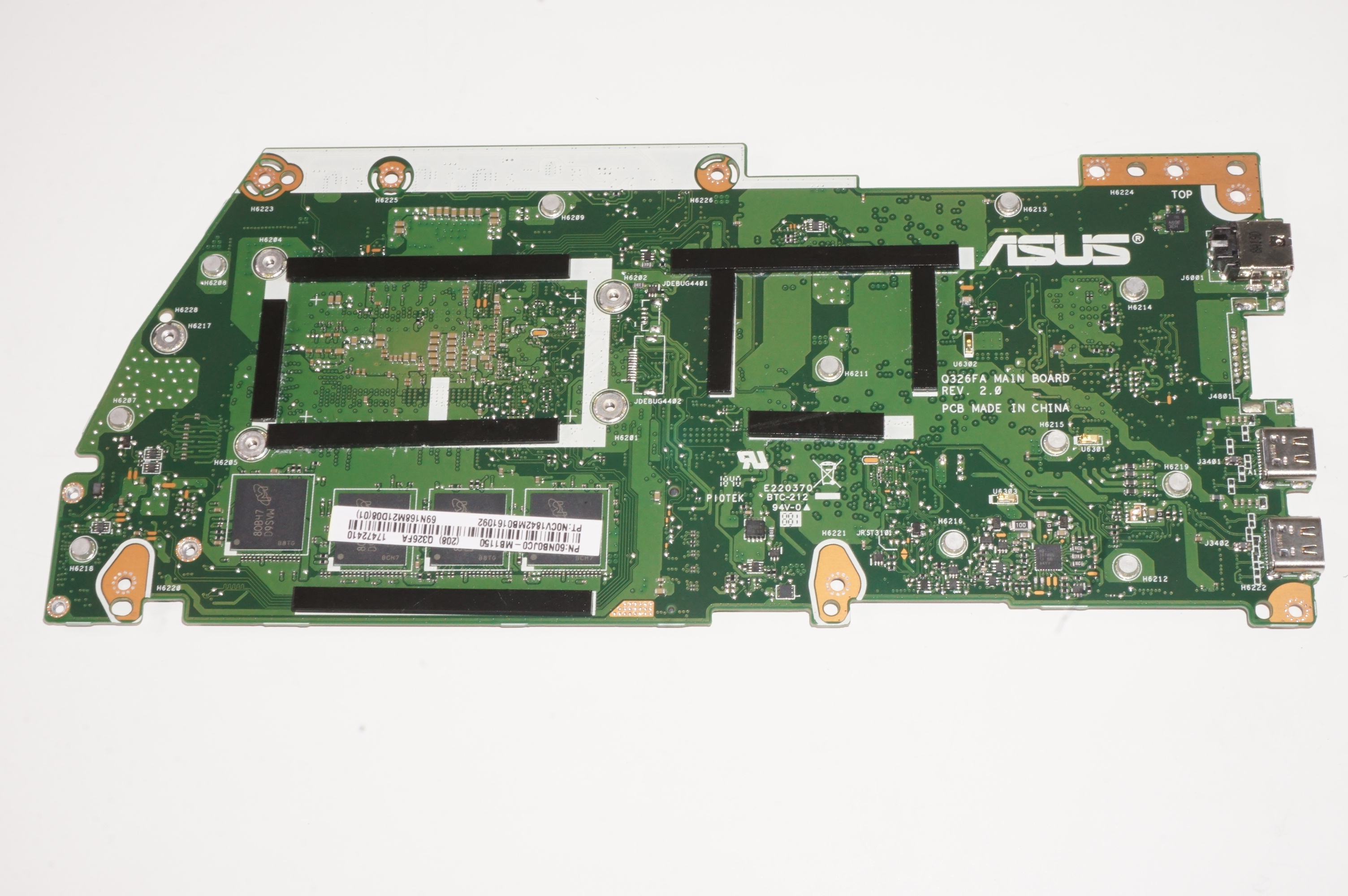 90NB0JC0-R00010 Asus  Intel Core I7-8565U Motherboard Q326FA-BI7T13