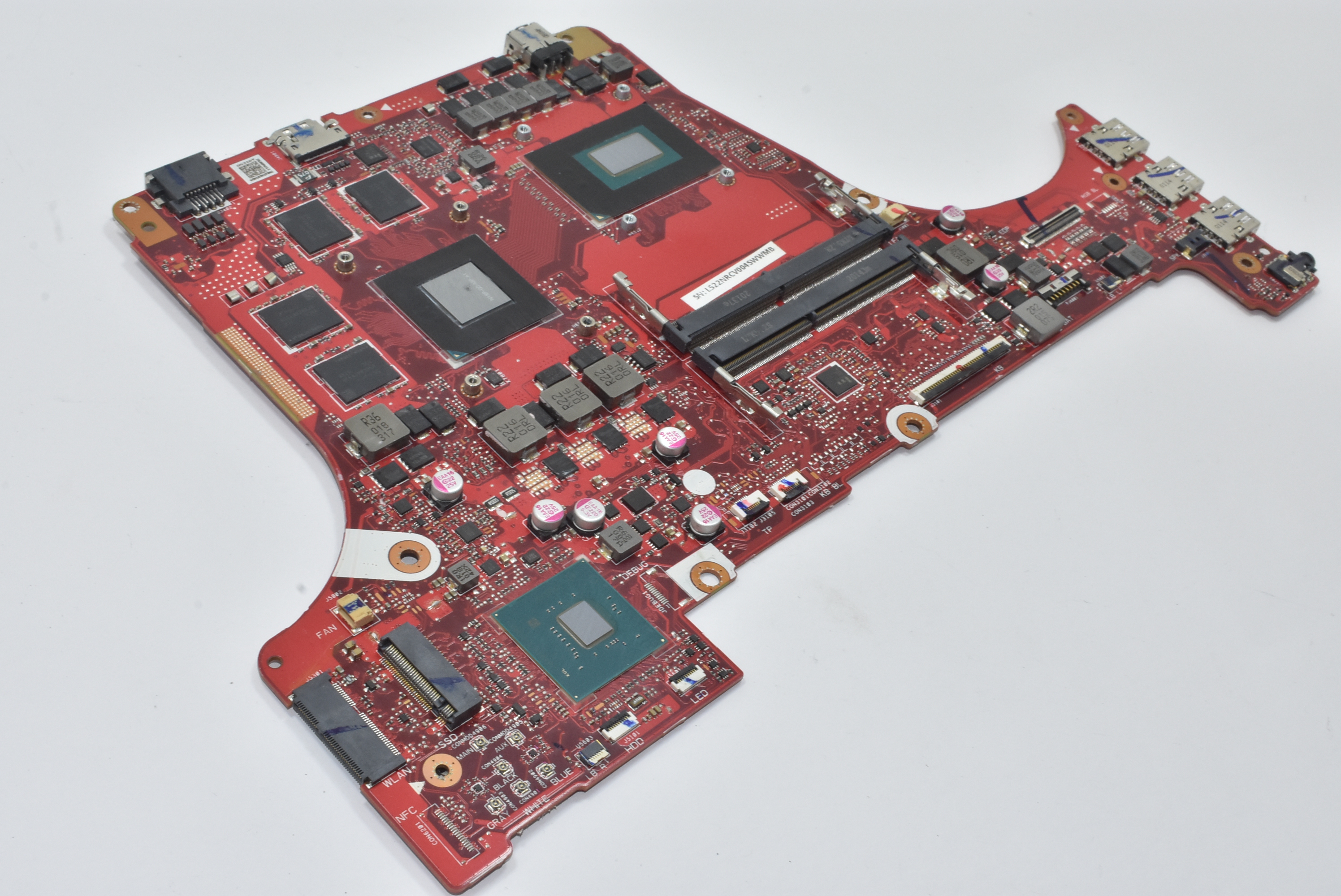 90NR01L0-R00023 Asus Intel i7-9750H NVIDIA GeForce GTX 1650 4GB Motherboard G531GT