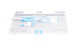 928084-001 Hp TOUCHPAD GREY CHROMEBOOK X360 11 G1 EE