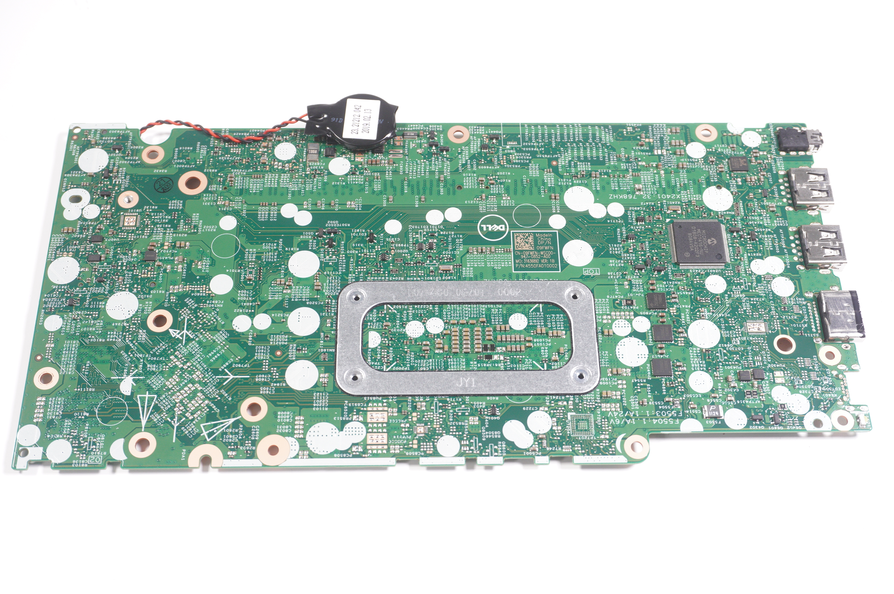 9FWFN Dell Intel Core i5-8265U Motherboard I5481-5076GRY-PUS Inspiron 5481