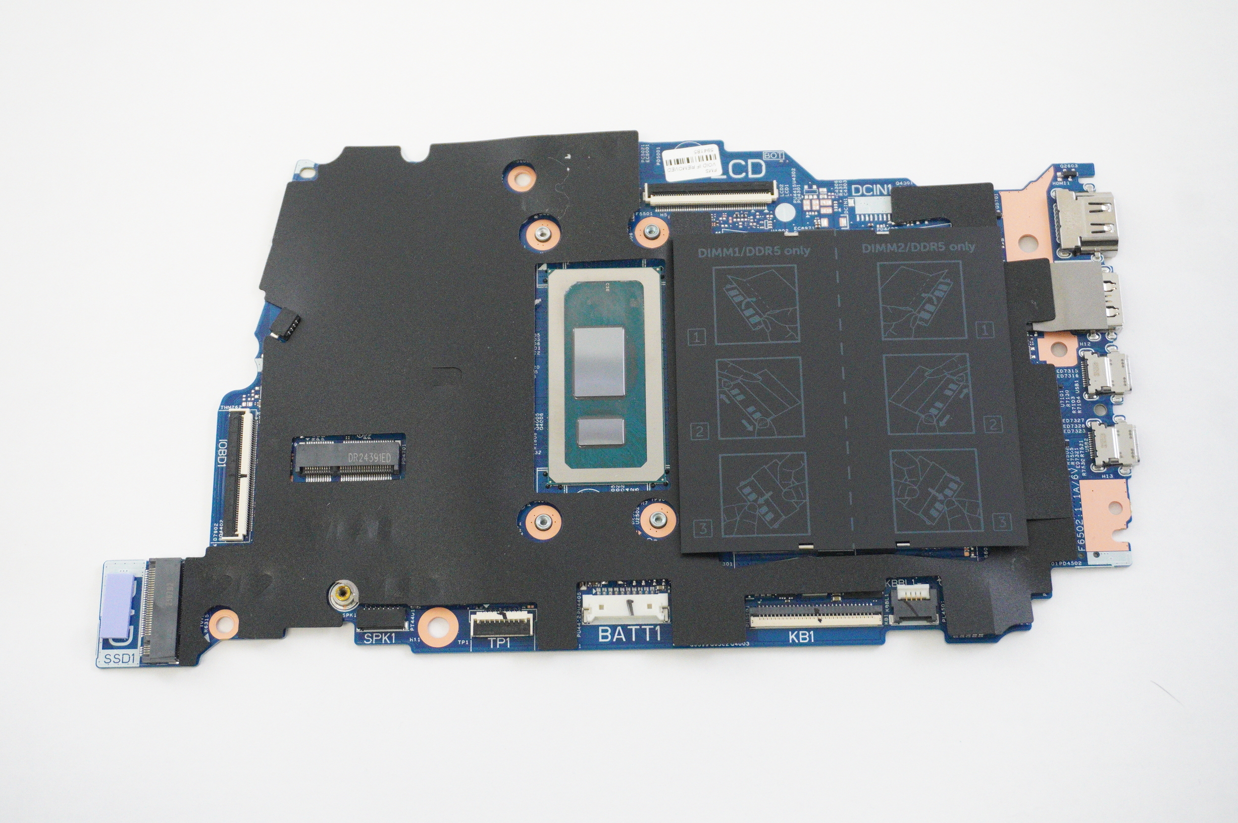 9GK4D Dell Intel Core 5 Series 1 System Board I7440-5647BLU-PUS