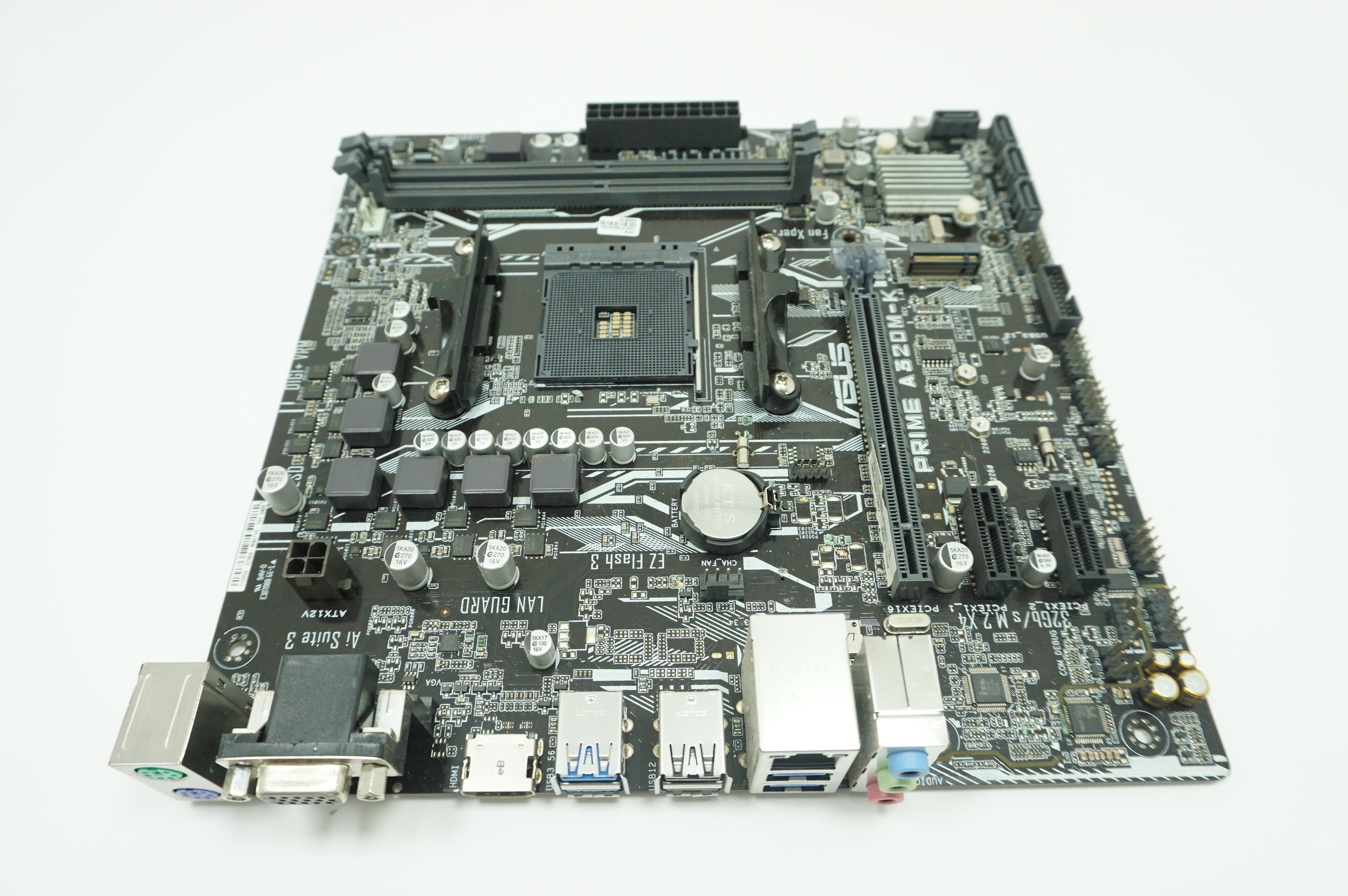 A320M-K Asus AMD AM4 DDR4 Motherboard No IO shield Plate