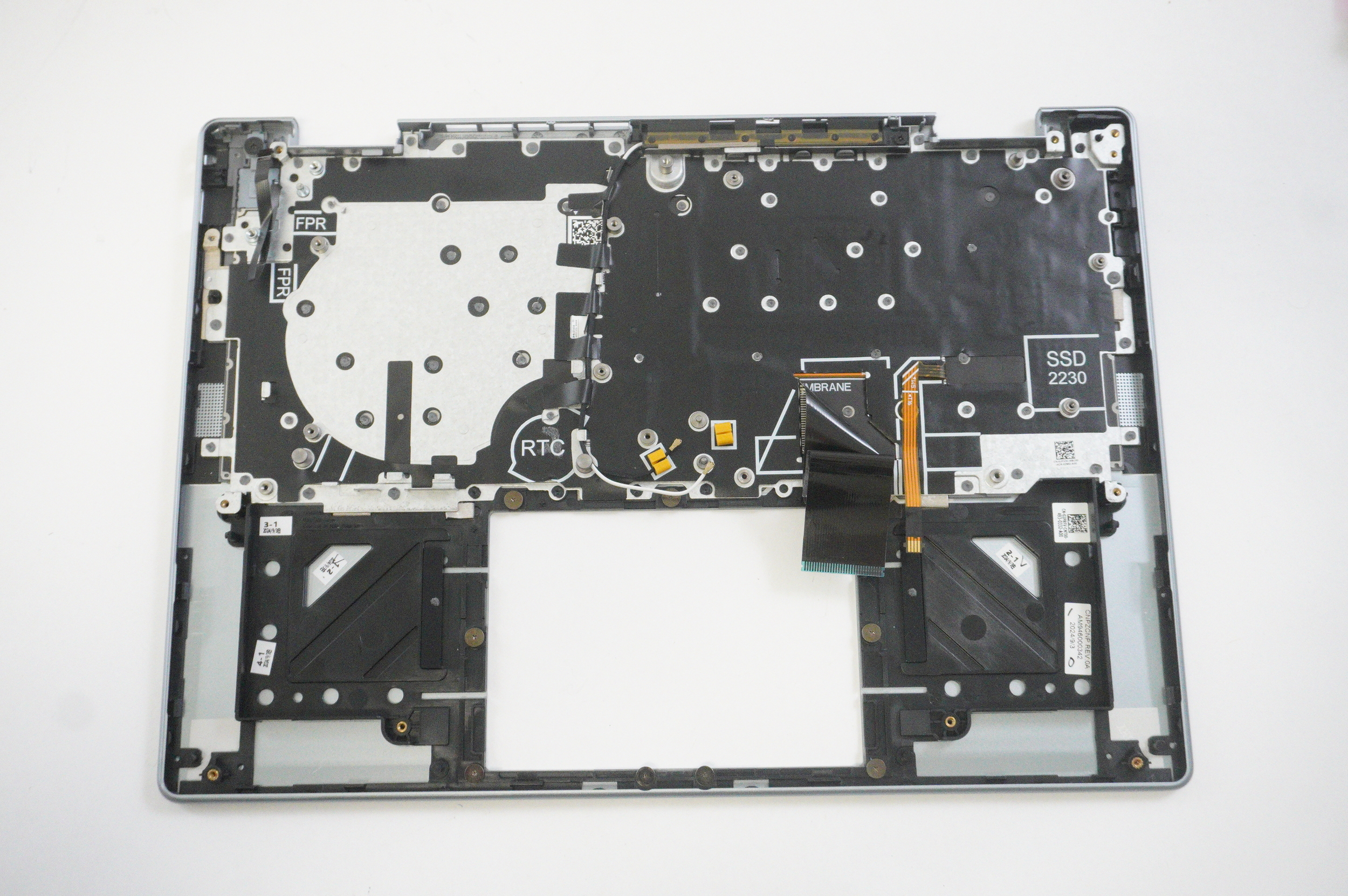 AM946000342 Dell US Palmrest Keyboard Silver I7441-SX10838BLU-PUS