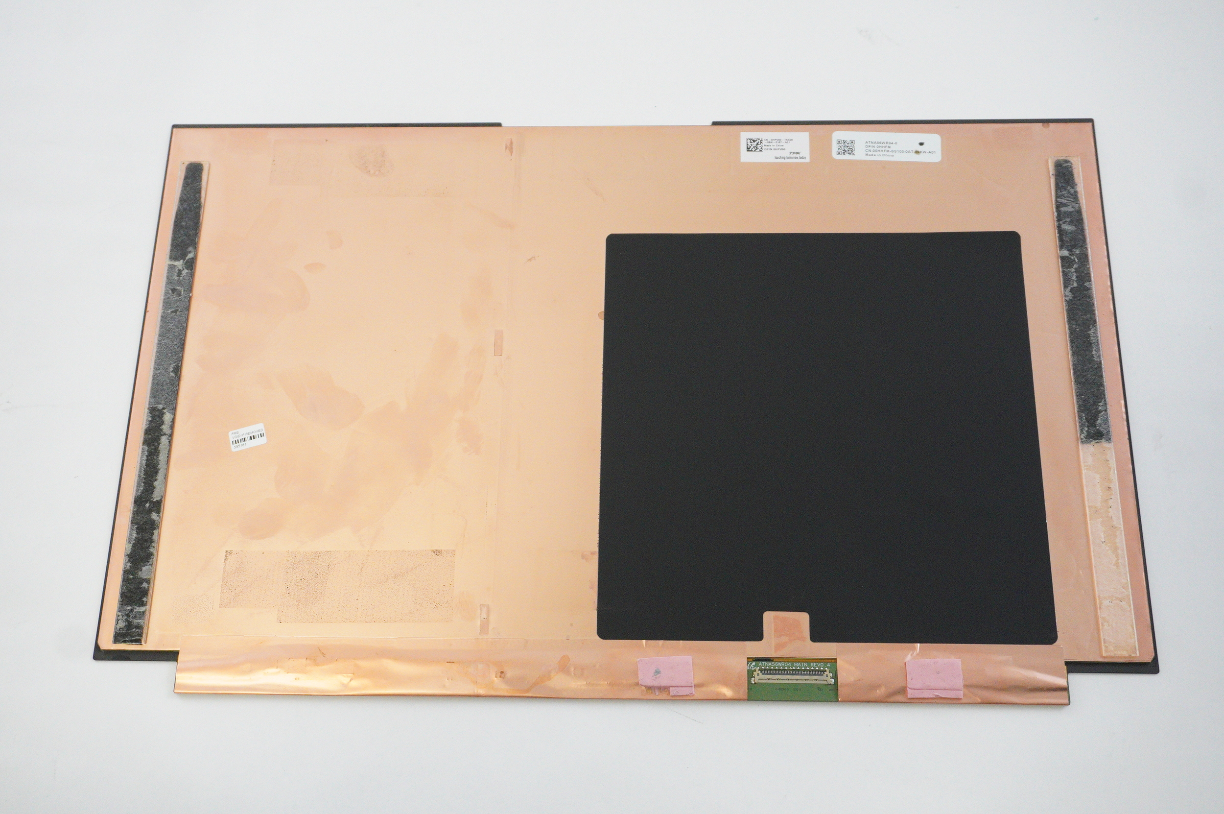 ATNA56WR04-0  15.6 inches 3840 x 2160 (4K) Non Touch Screen LED Display Screen G7500-7194BLK-PUS
