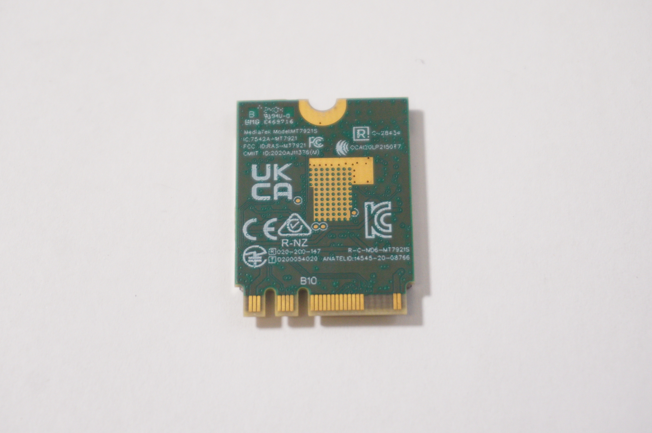 AW-XB554NF Asus Wireless Card WIFI6 AX+BT(22) M.2 2230 CM1402CM2A-M8186