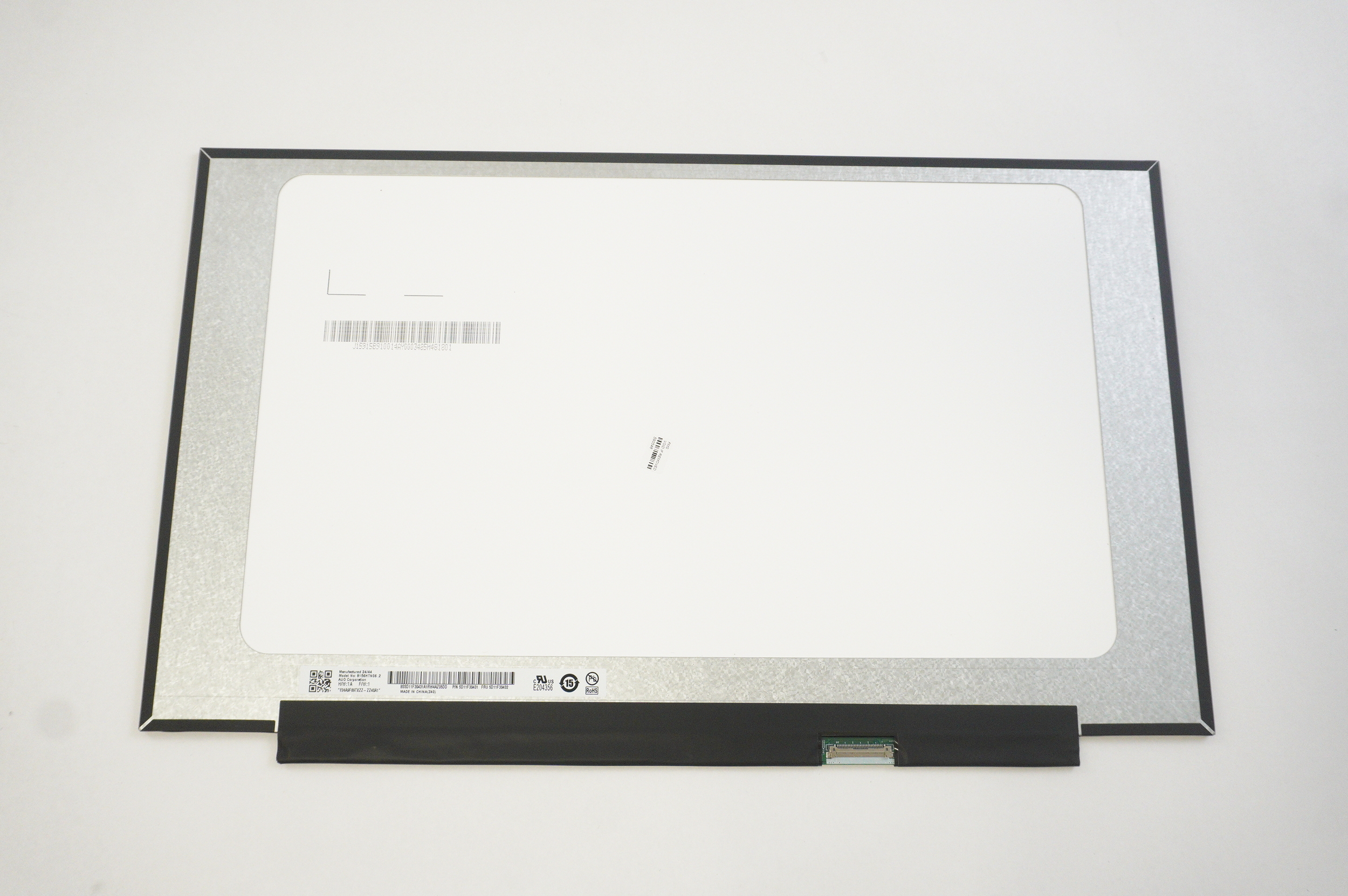 B156HTN06.2 Lenovo 15.6 FHD Non-Touch Anti-Glare TN, 250nit, 45%NTSC  82XB00C2US
