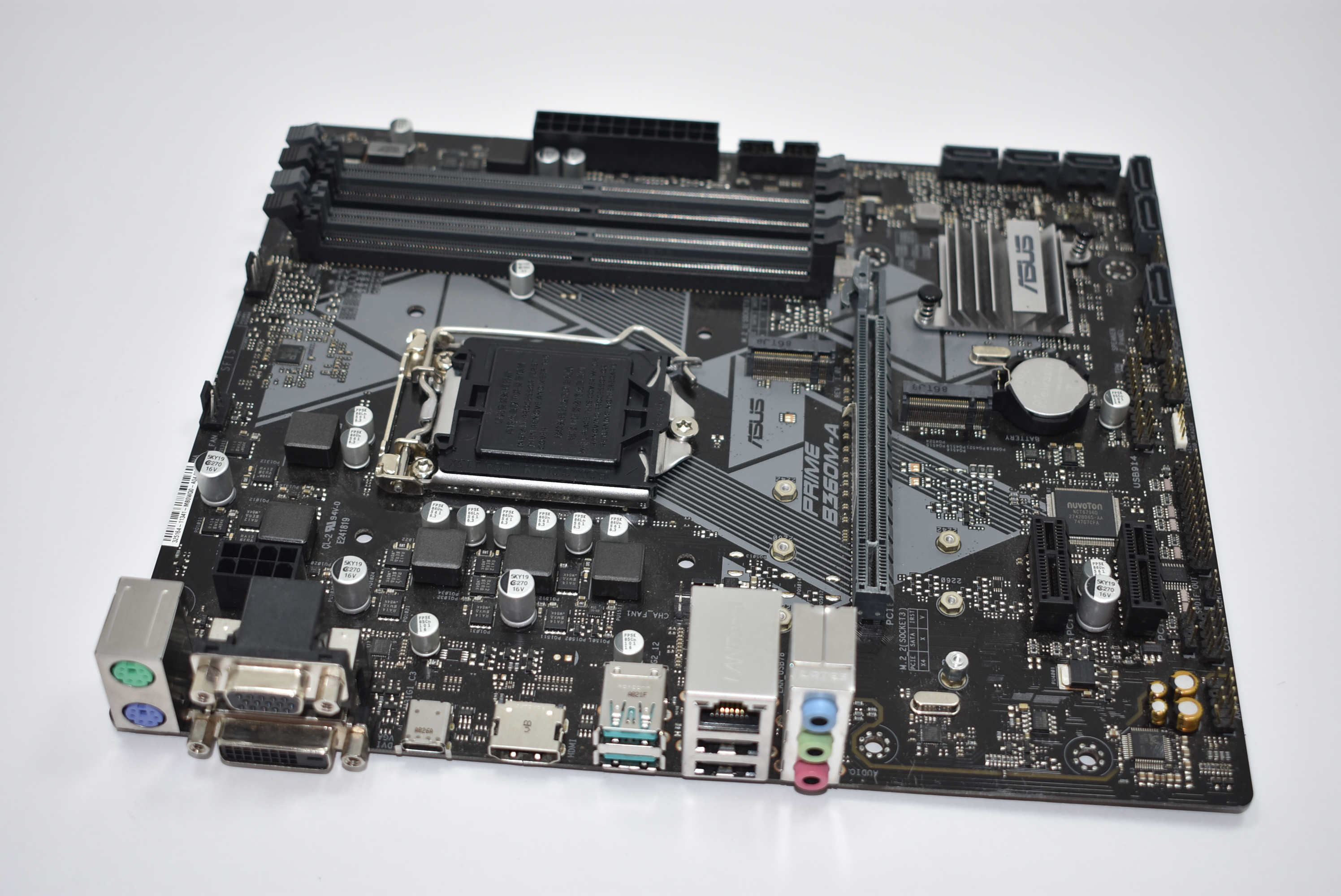 B360MA Asus Intel LGA 1151 Prime B360M-A DDR4 Motherboard No IO Shield Plate