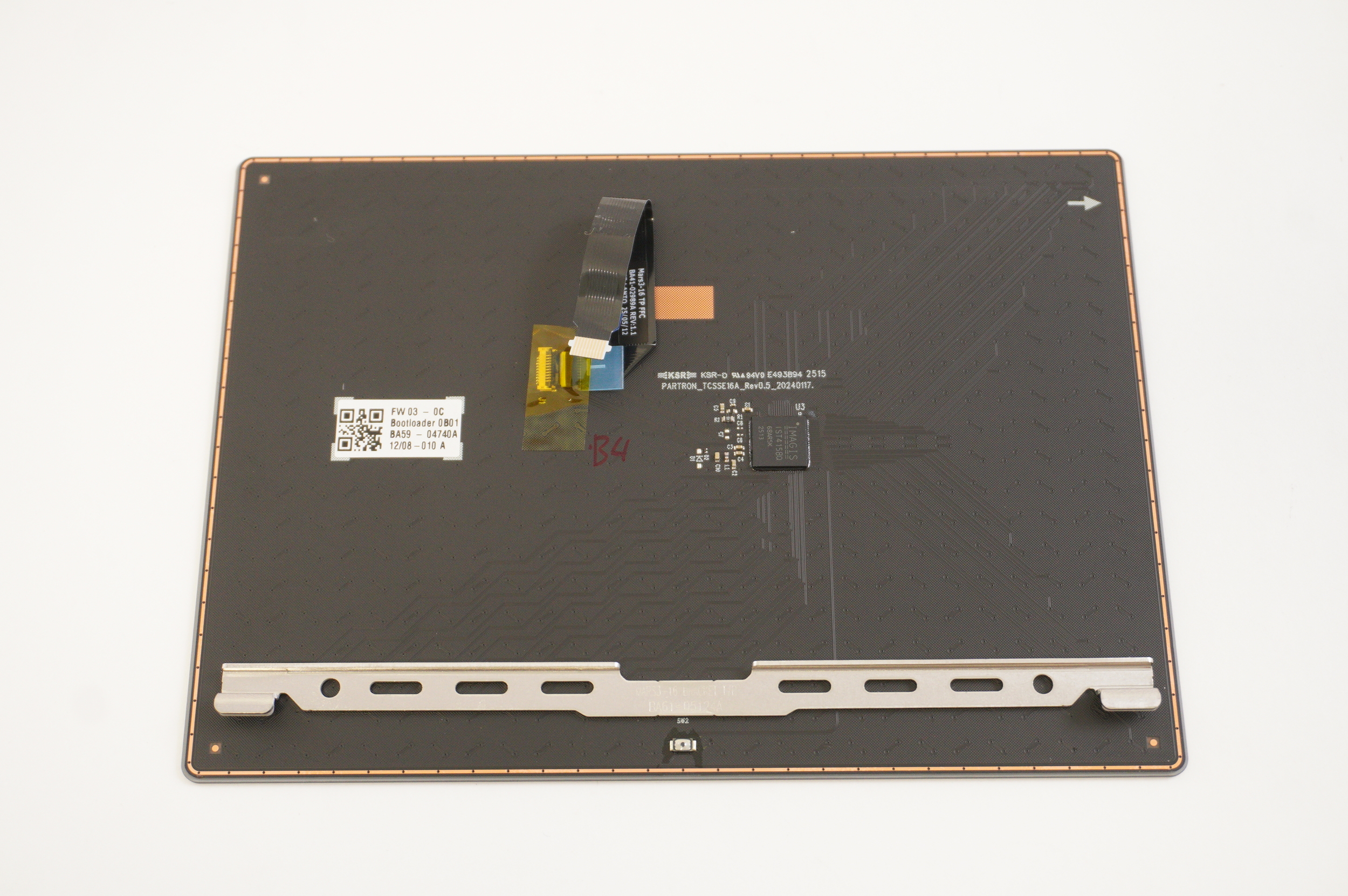 BA59-04769A Samsung Touchpad Module Board Gray NP960QHA-KG1US